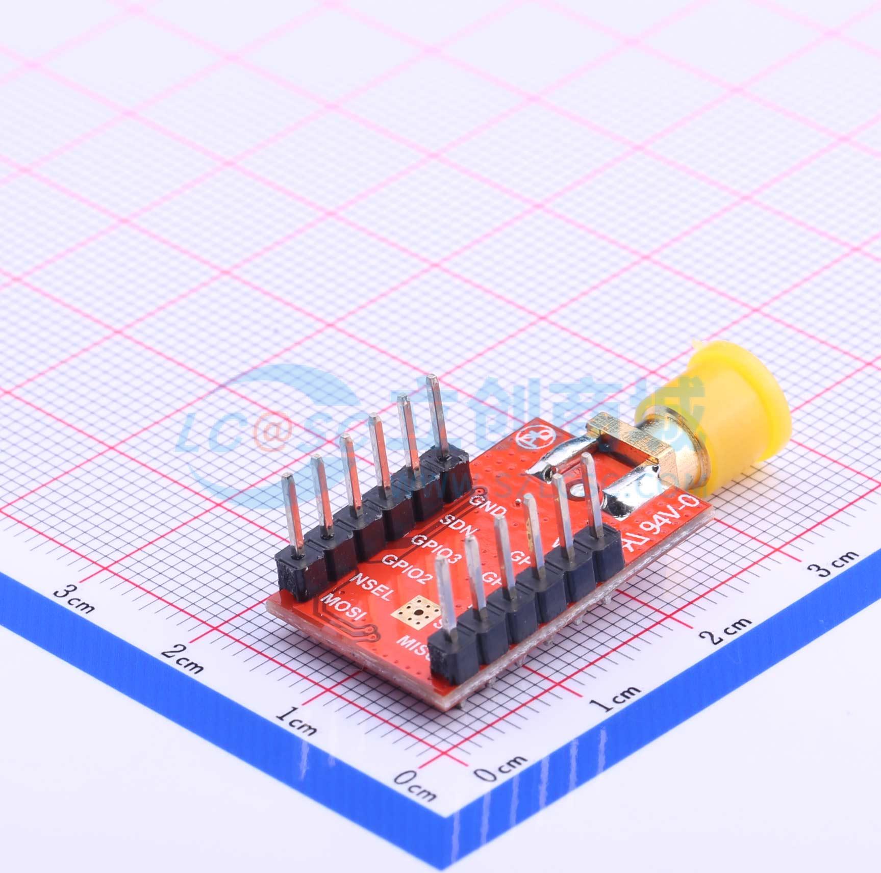 Rf 433Mhz Module - 2 قطعة من جهاز الإرسال والاستقبال