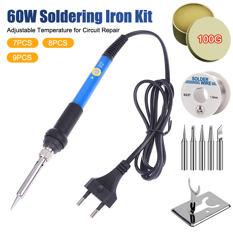 Diy Electronics Tools - مجموعة أدوات لحام كهربائية قابلة لضبط