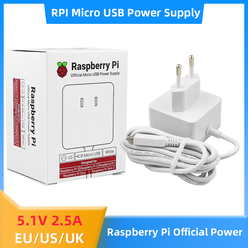 Raspberry Pi Zero - Raspberry Pi 12.5 واط امدادات الطاقة