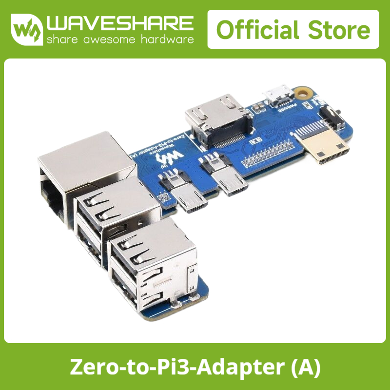 Raspberry Pi Zero - محول Waveshare Raspberry Pi Zero إلى