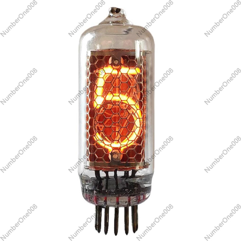 Diy Electronics Logo - ساعة إلكترونية مضيئة DIY بأنبوب نيكسى