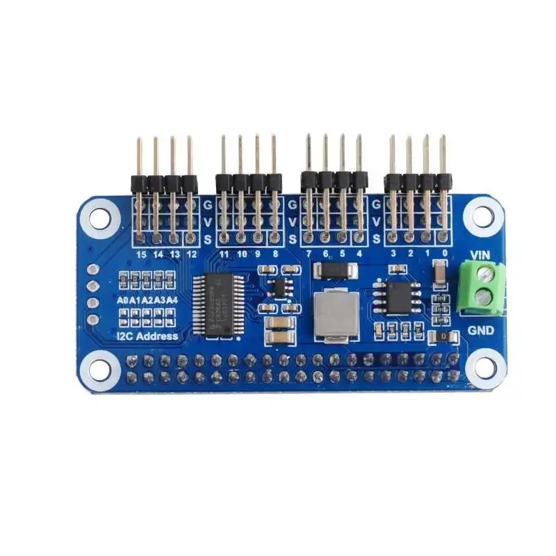 Raspberry Pi Zero - وحدة تحكم محرك سيرفو PWM بـ