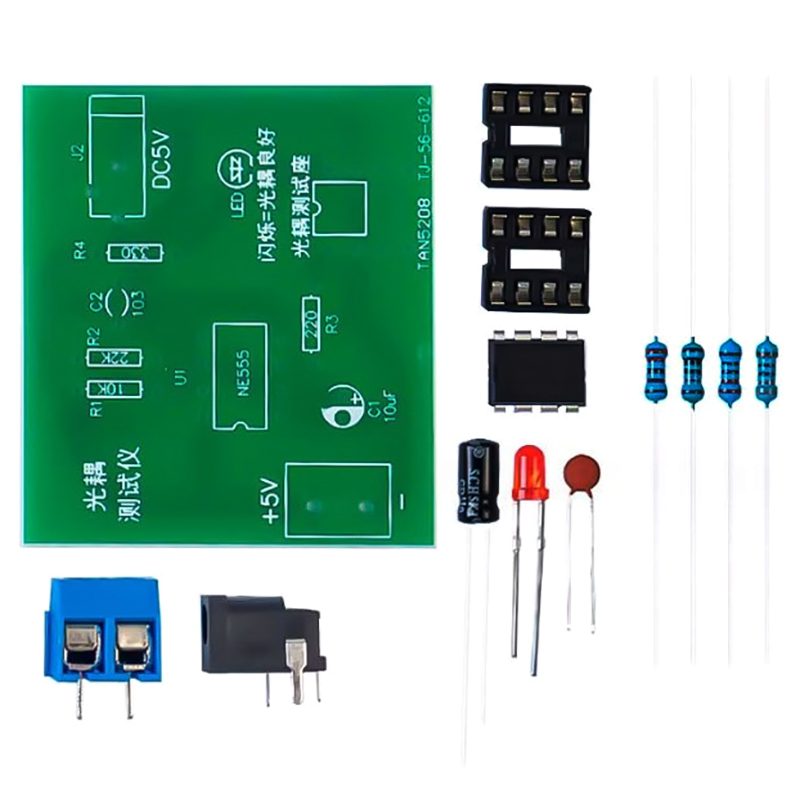 Diy Electronics Test Equipment - مجموعة أدوات اختبار Optocoupler لممارسة اللحام