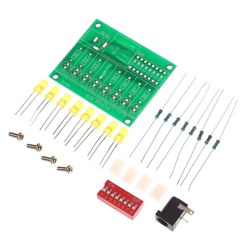 Diy Electronics Test Equipment - مجموعة أدوات لحام إلكترونية للطلاب، لوحة