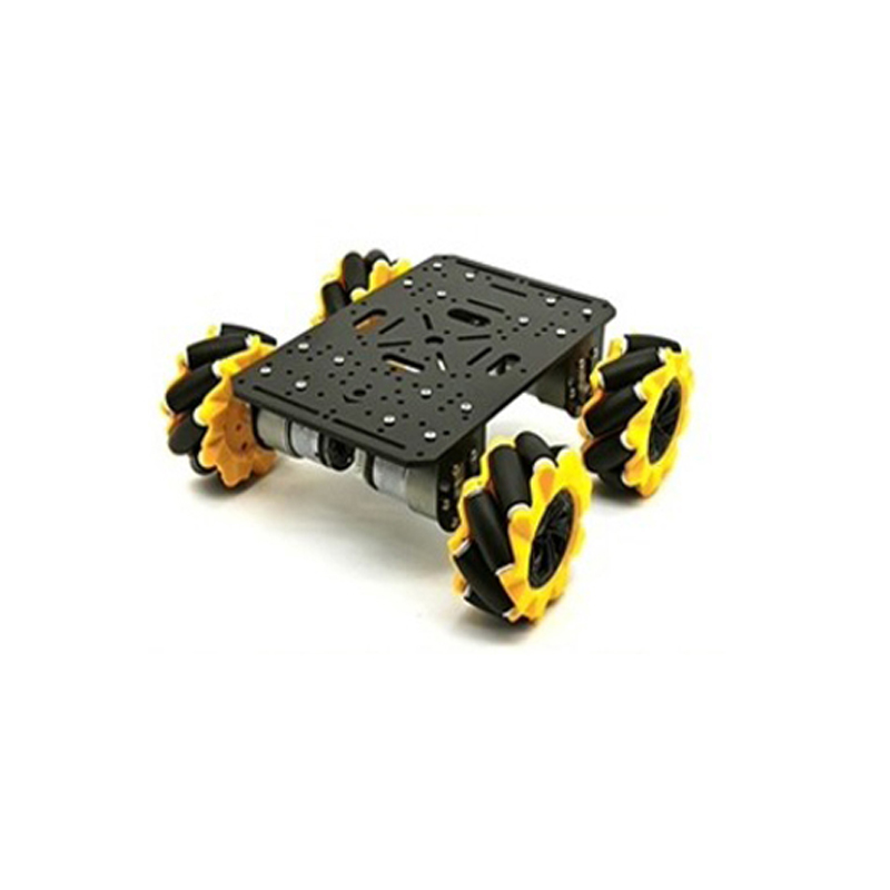 Diy Robot Electronics Kit - هيكل سيارة روبوتية رباعية الدفع مع