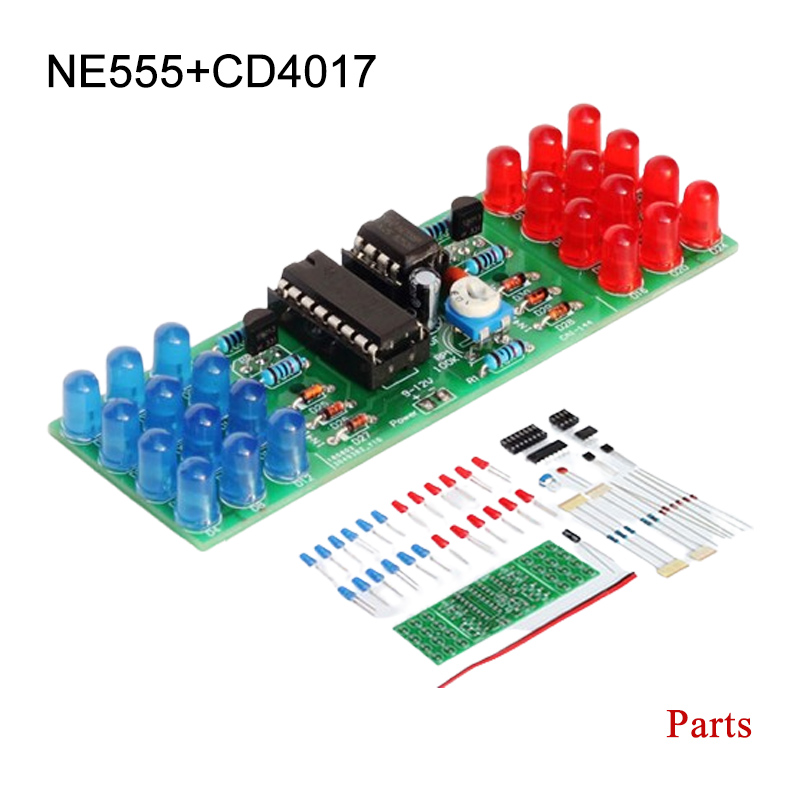 IC LED أحمر أزرق مزدوج اللون أ - مراجعة Diy Electronics Gifts وسعره