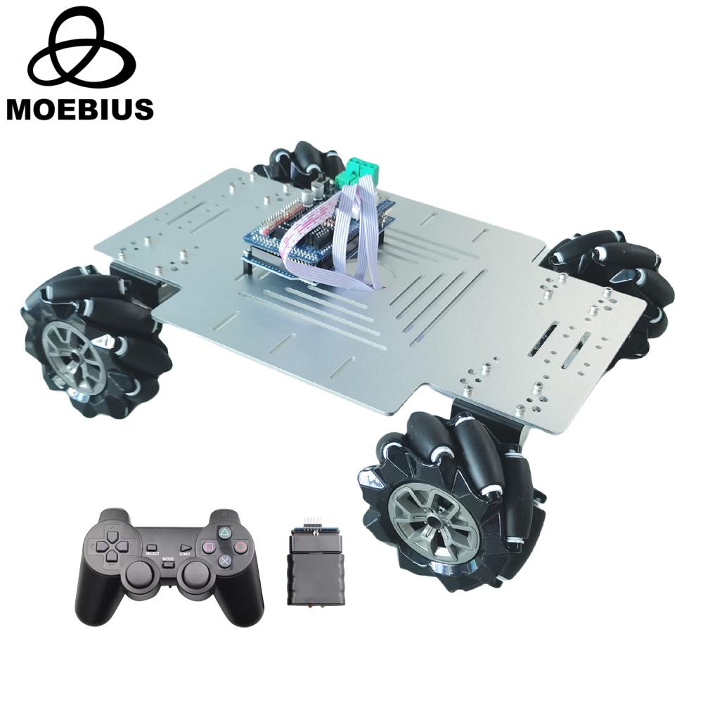 25 كجم تحميل 4WD Mecanum عجلة  - مراجعة Diy Robot Electronics Kit وسعره
