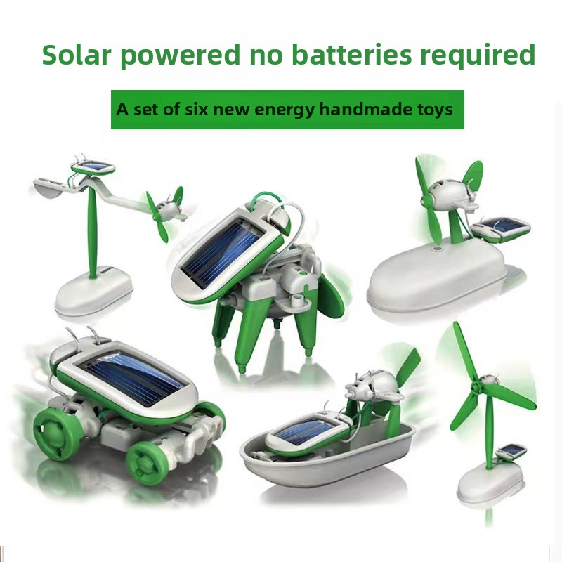 مجموعات الروبوت 6 في 1 لتقوم ب - مراجعة Diy Robot Electronics Kit وسعره