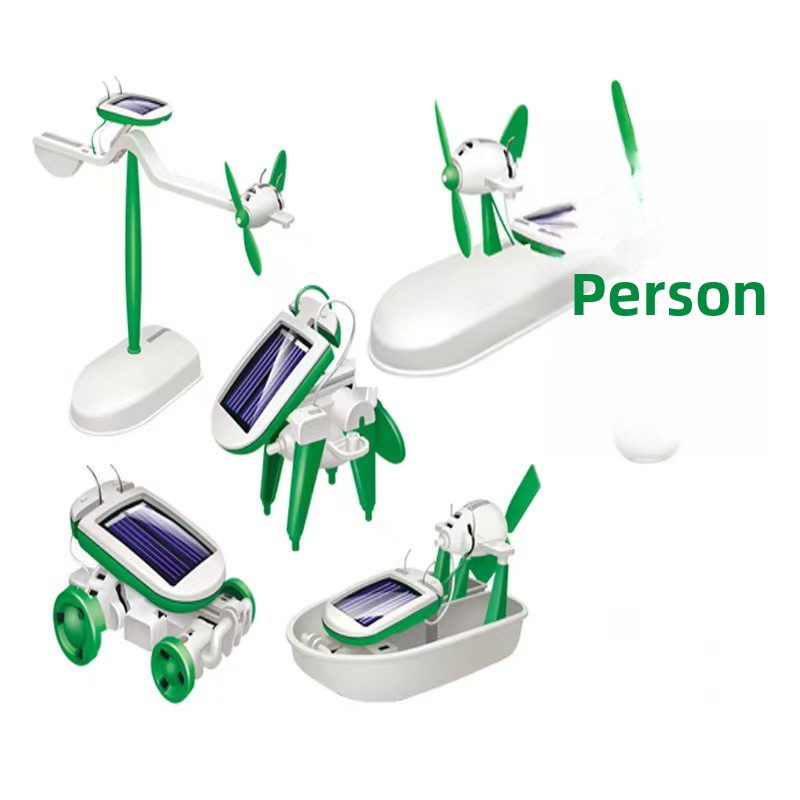 مجموعات الروبوت 6 في 1 لتقوم ب - مراجعة Diy Robot Electronics Kit وسعره