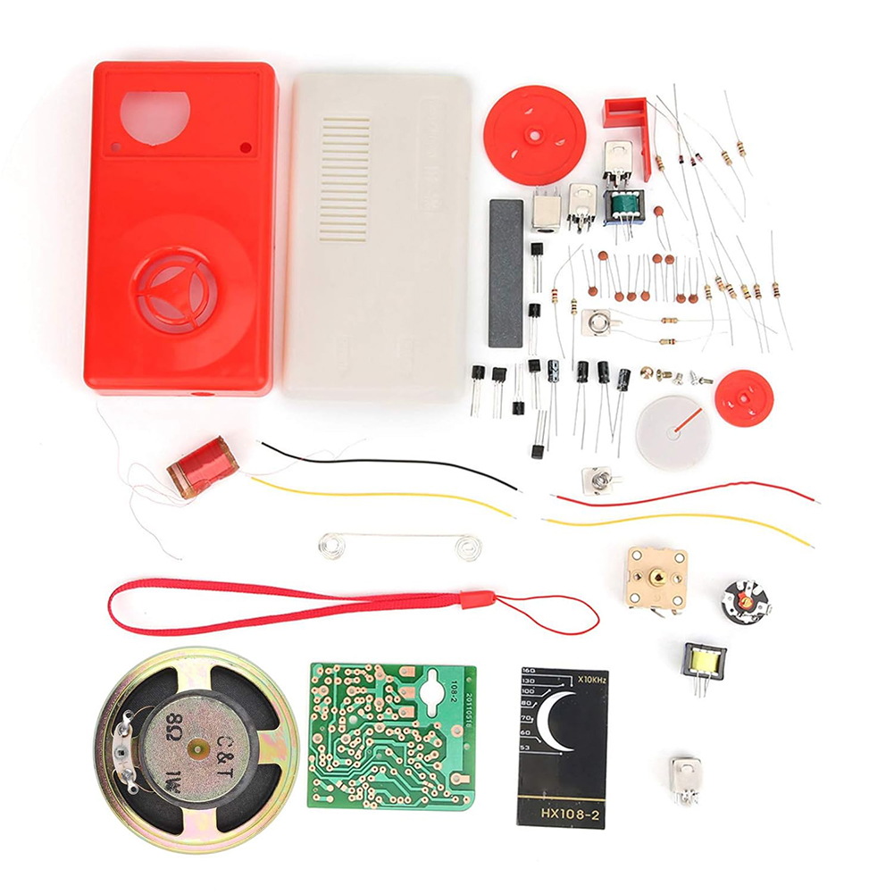 1 مجموعة HX108-2 7 أنبوب راديو - مراجعة Homemade Diy Electronics وسعره