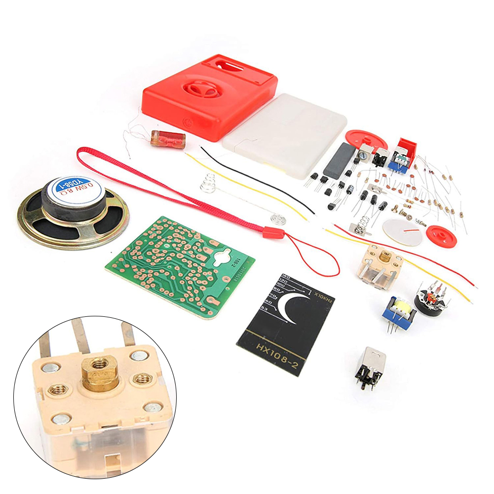 1 مجموعة HX108-2 7 أنبوب راديو - مراجعة Homemade Diy Electronics وسعره