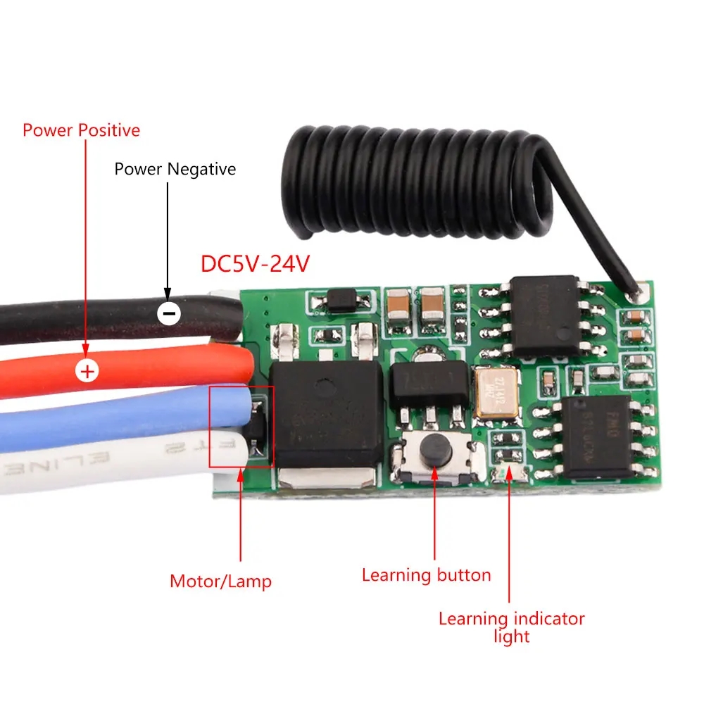 وحدة استقبال لاسلكية صغيرة للت - مراجعة Rf 433Mhz Module وسعره