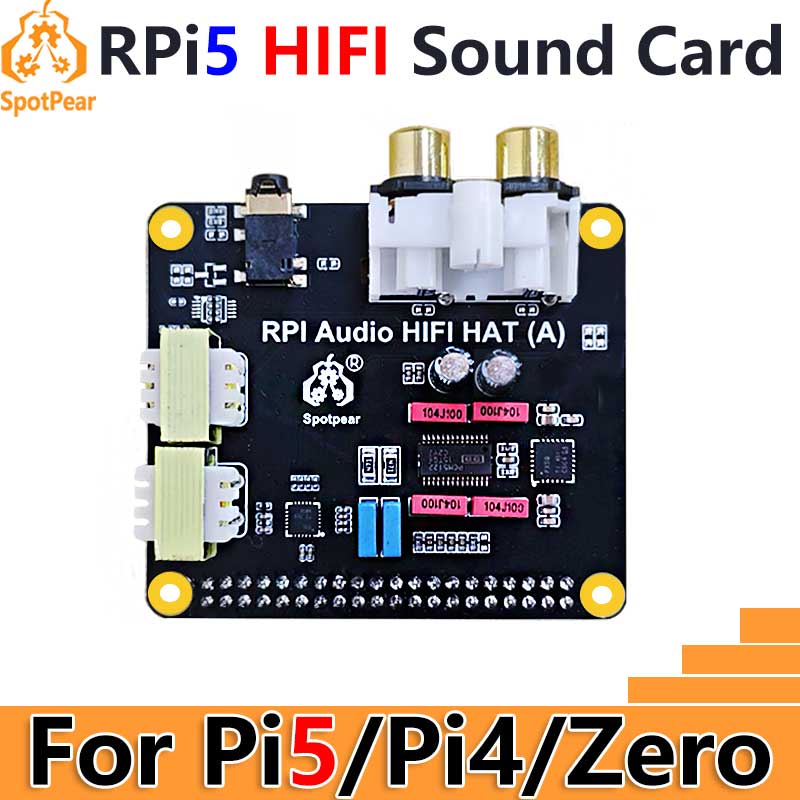 Raspberry Pi5 Audio HIFI HAT P - مراجعة Raspberry Pi Zero وسعره