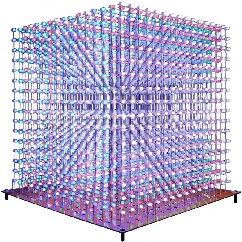 3 مكعبات إضاءة D16mini، طقم 16 - مراجعة Diy In Electronics وسعره