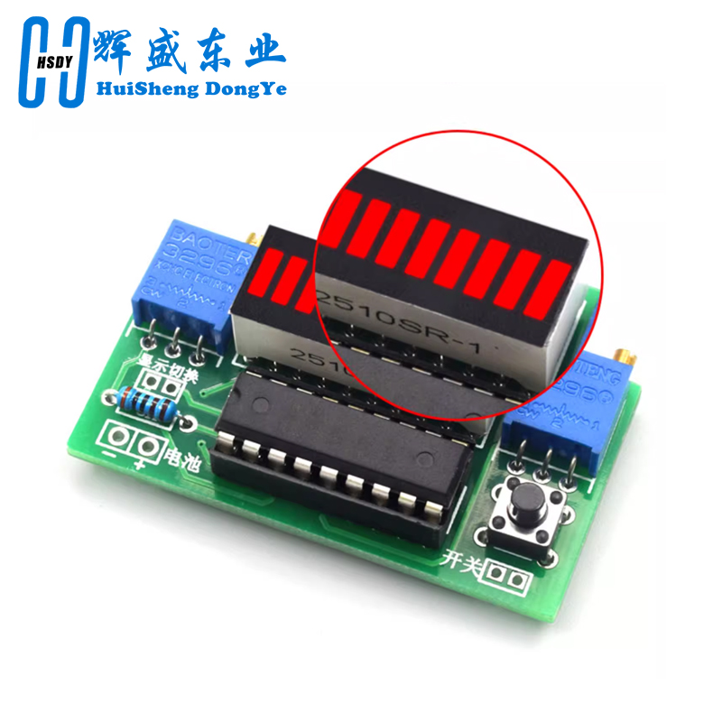 LM3914 10 قطعة 3.7 فولت ليثيوم - مراجعة Diy Electronics Test Equipment وسعره