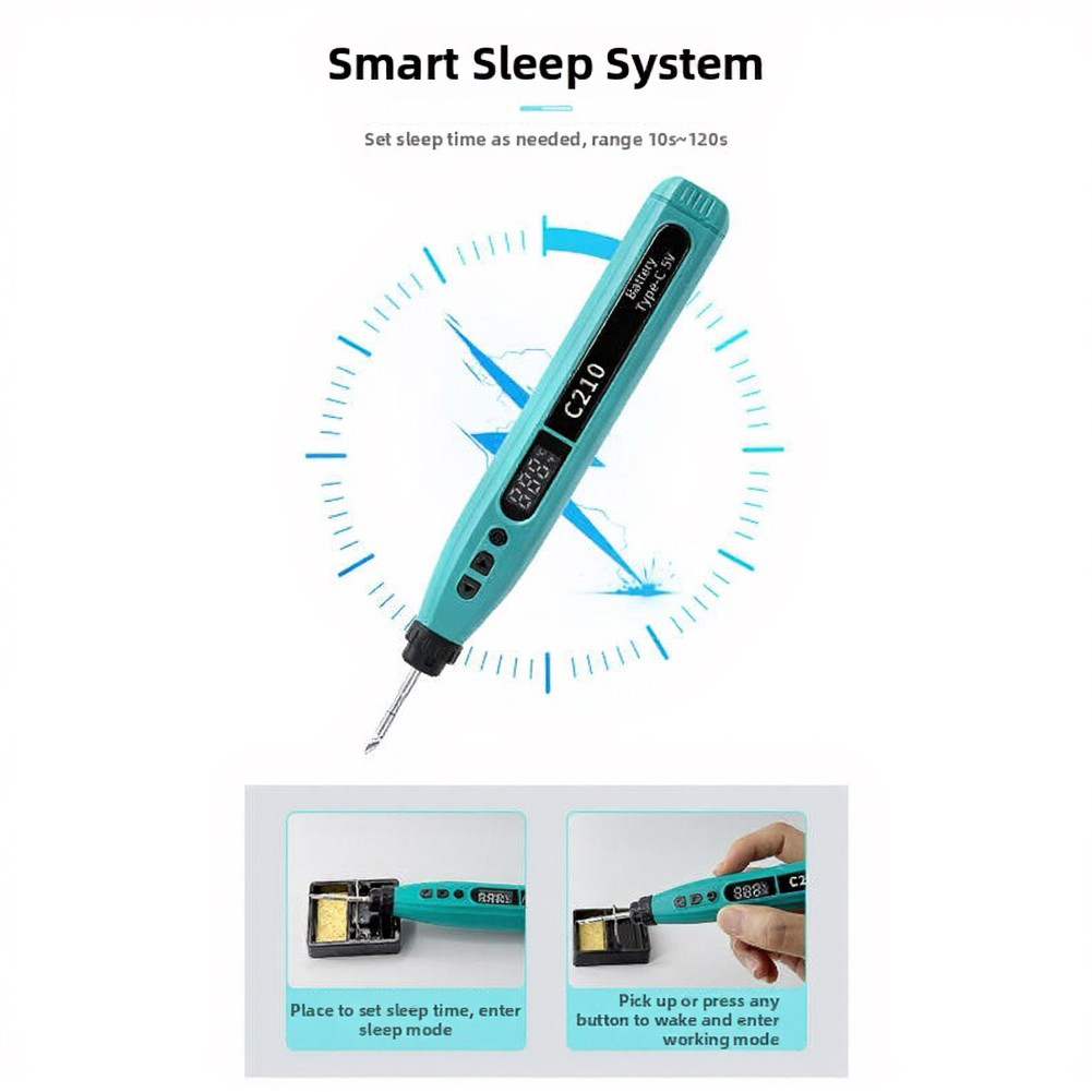 مجموعة مكواة لحام رقمية ذكية م - مراجعة Diy Electronics Tools وسعره