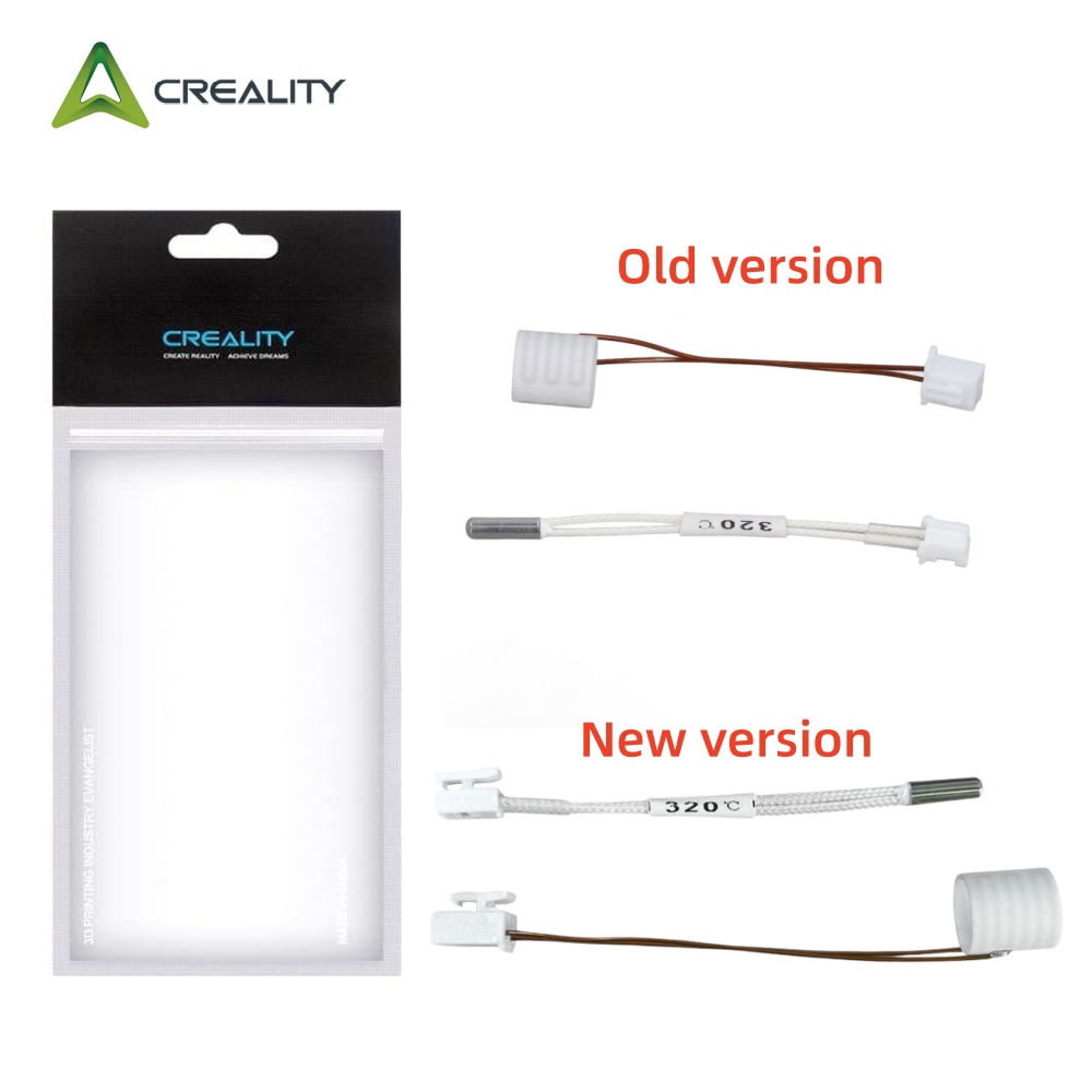 أنبوب تسخين سيراميك جديد وقديم - مراجعة Creality Printer K1 وسعره