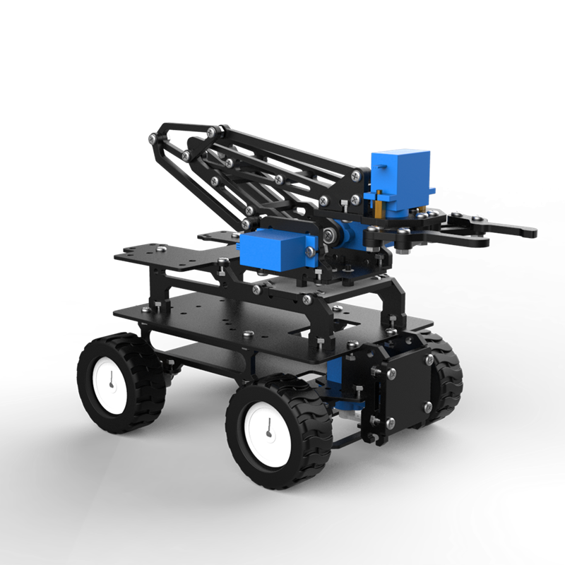 الاكريليك 4WD سيارة روبوت موتو - مراجعة Diy Robot Electronics Kit وسعره