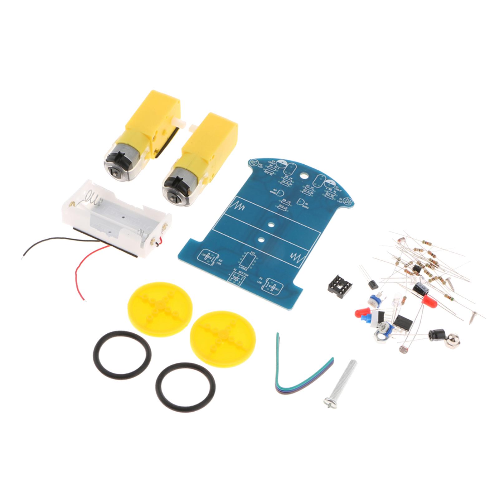 مجموعة سيارة روبوت ذكية للتركي - مراجعة Diy Robot Electronics Kit وسعره