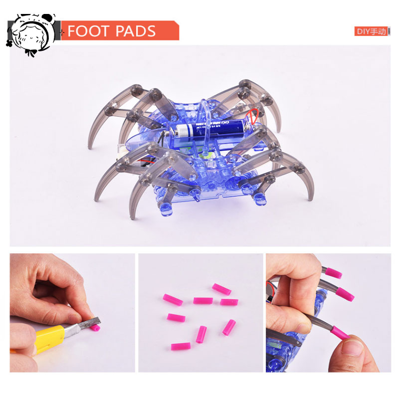حار بيع جديد الكهربائية روبوت  - مراجعة Diy Robot Electronics Kit وسعره