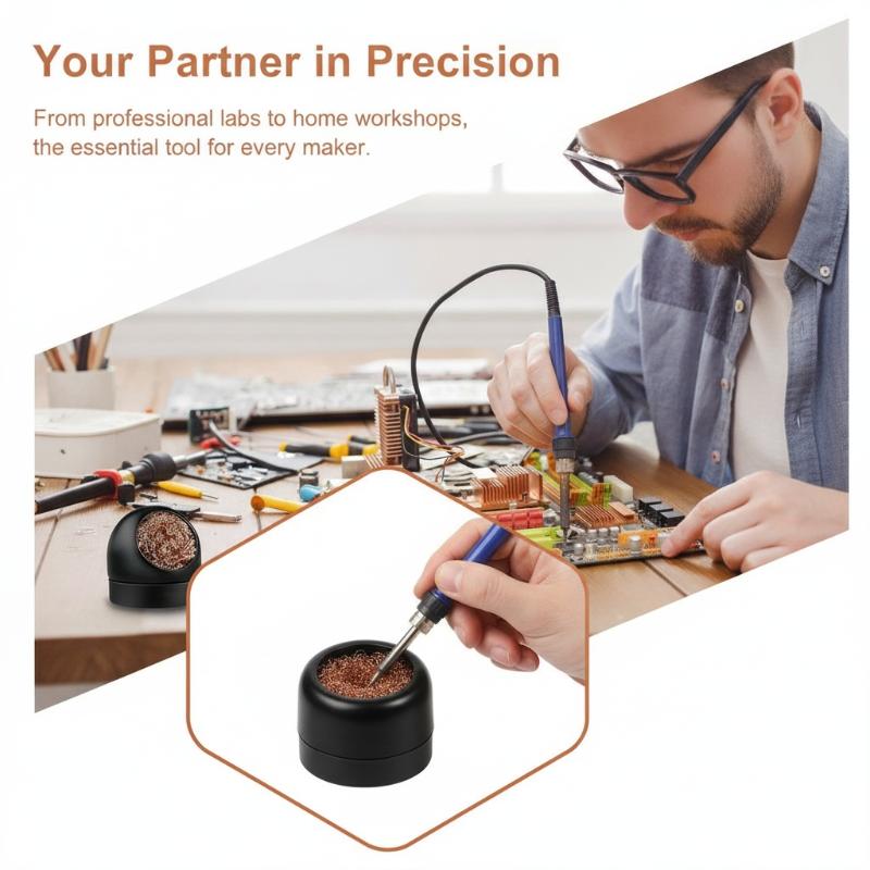 كرة تنظيف رأس مكواة اللحام، مل - مراجعة Diy Electronics Cleaner وسعره