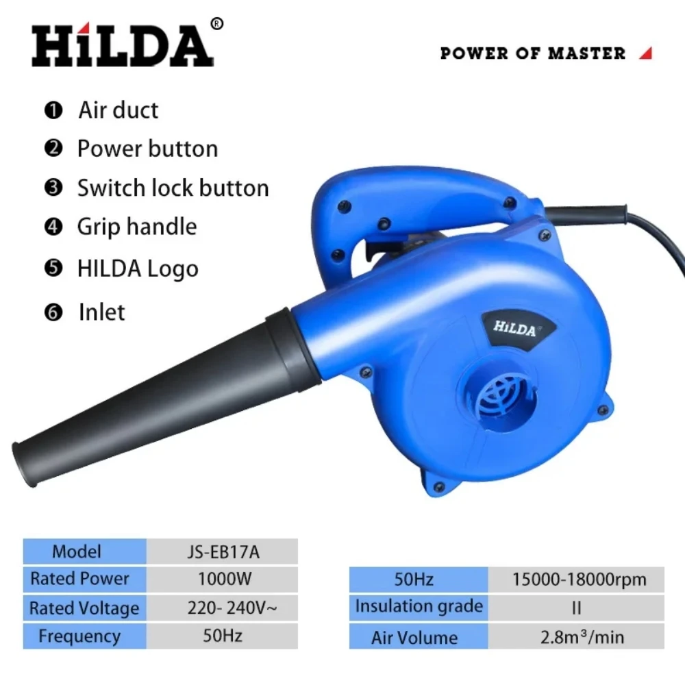 منفاخ هواء كهربائي HILDA بقوة  - مراجعة Diy Electronics Cleaner وسعره