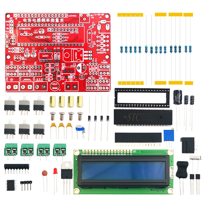السعة الحث متر التردد تستر كيت - مراجعة Diy Electronics Test Equipment وسعره