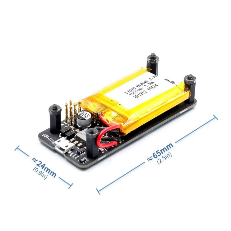 وحدة UPS-Lite لسلسلة Raspberry - مراجعة Raspberry Pi Zero وسعره