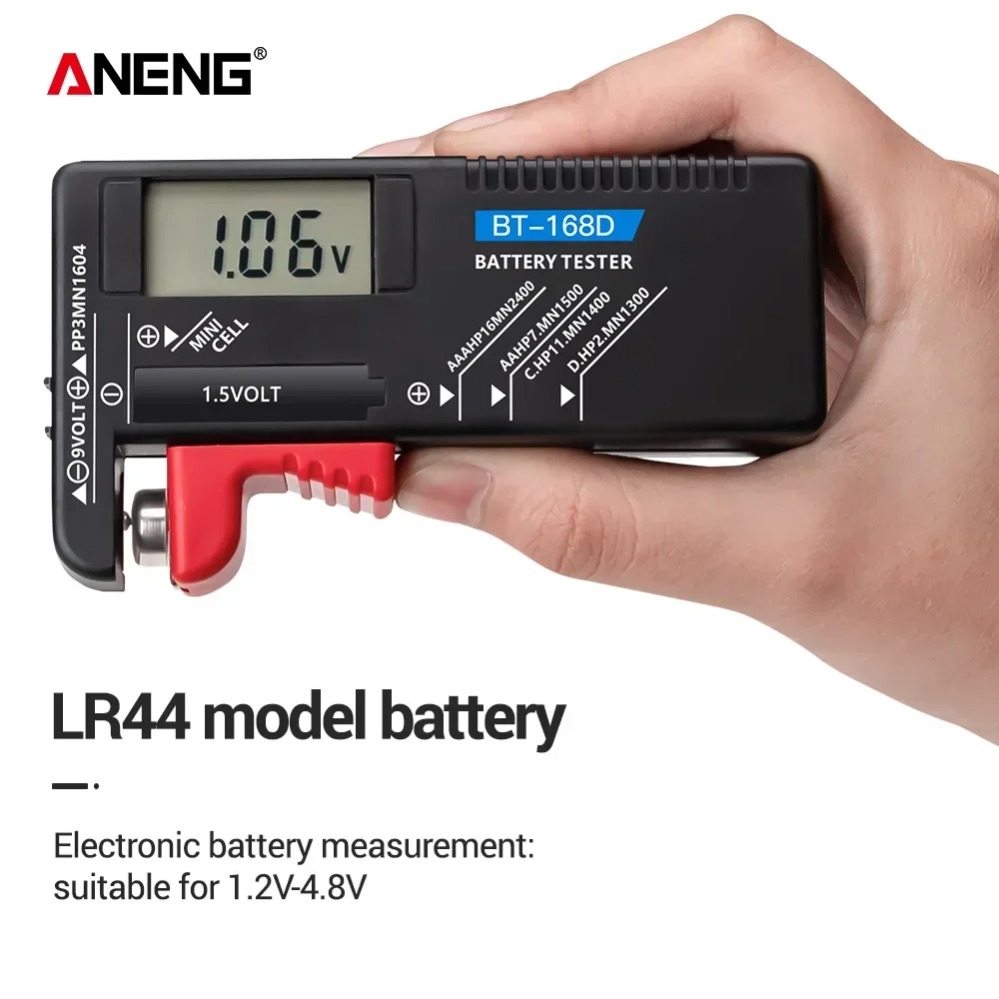 جهاز اختبار البطارية الرقمي AN - مراجعة Diy Electronics Test Equipment وسعره