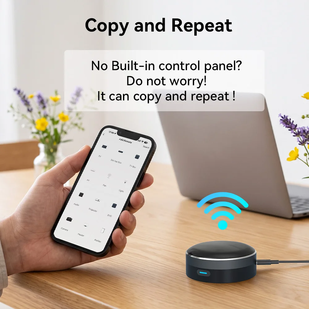 YFK جهاز تحكم عن بعد ذكي بالأش - مراجعة Ir Infrared Receiver وسعره
