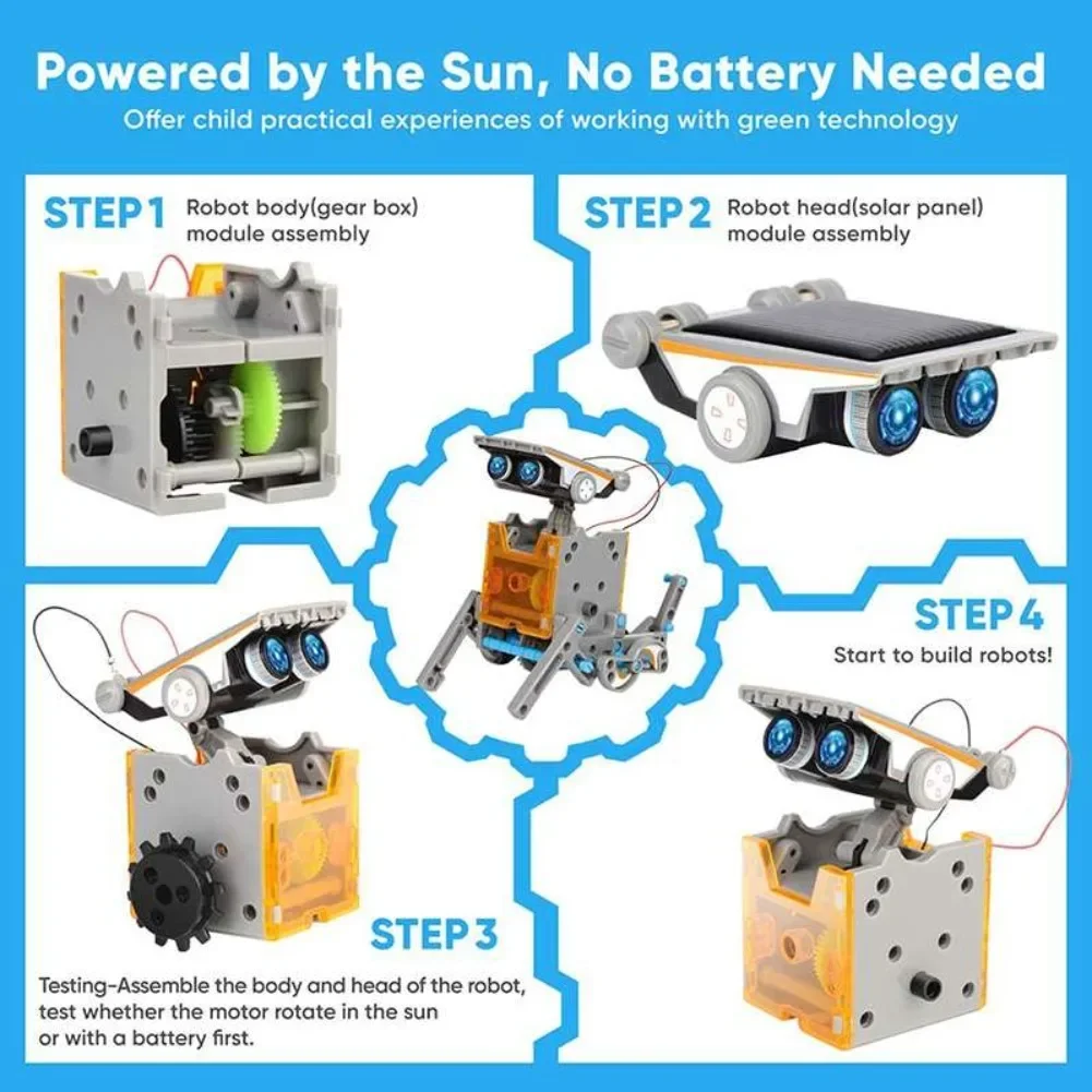 13 في 1 مجموعة العلوم الروبوتي - مراجعة Diy Robot Electronics Kit وسعره