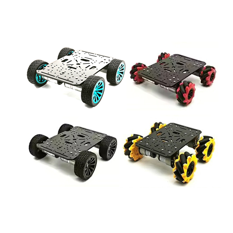 هيكل سيارة روبوتية رباعية الدف - مراجعة Diy Robot Electronics Kit وسعره